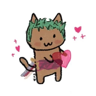 🧸 emoji Зоро ( @Izuku_Midoriya15_07 ) Telegram sticker 17 of 120