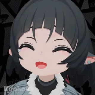 😂 emoji Kiroko96 Telegram sticker 9 of 18