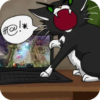 🐱 emoji Что то Telegram sticker 14 of 82