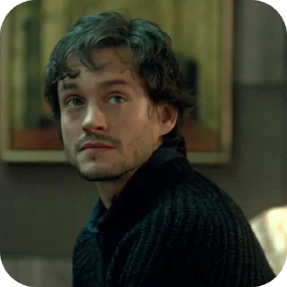 🥺 emoji Will Graham. Telegram sticker 18 of 120