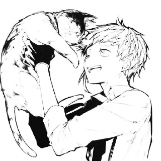 Sticker from Ацуши 🐮 @Lilydoll_0