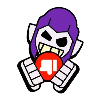 👎 emoji MrKaito stickers Telegram sticker 7 of 9