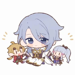 Sticker from ✨чиби аято✨