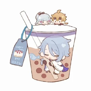 Sticker from ✨чиби аято✨