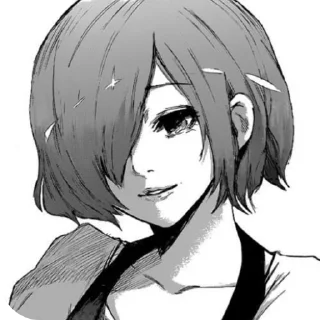 😊 emoji Канеки-гуль Telegram sticker 15 of 45