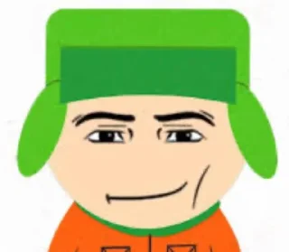 Sticker from южный парк