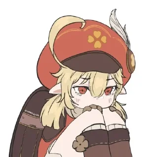 😭 emoji klee! Telegram sticker 8 of 32