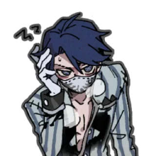 😷 emoji Дурдом Telegram sticker 10 of 79