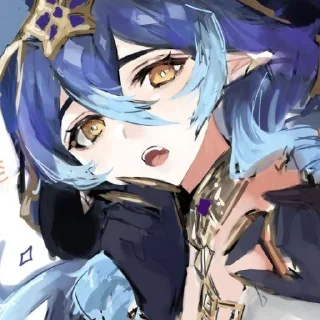 🌌 emoji `Лайла @genshinbyevico Telegram sticker 6 of 22
