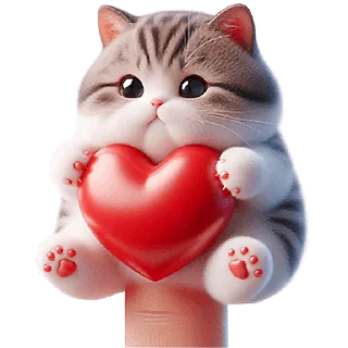 🫶 emoji Микро-котики @Nyasticks Telegram sticker 11 of 42