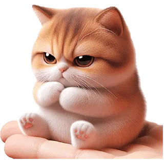 😤 emoji Микро-котики @Nyasticks Telegram sticker 22 of 42