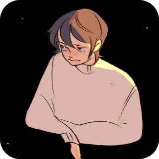 😢 emoji Капучино с маршмеллоу♡ Telegram sticker 20 of 63