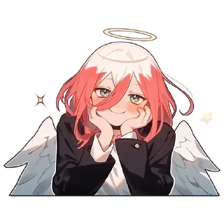 😇 emoji @animechatruu Telegram sticker 10 of 25