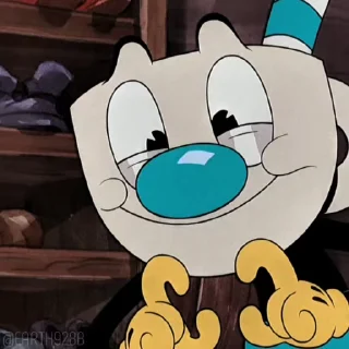 🤪 emoji Cuphead Show! ➩ @Earth928B Telegram sticker 17 of 75