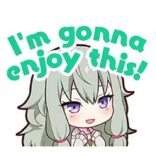 🌸 emoji ༼Kusanagi Nene༽@shinyandaida Telegram sticker 14 of 101