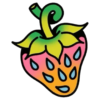 🍓 emoji Old school @DozaEmoji Telegram sticker 5 of 100