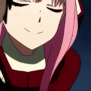 ☺️ emoji Darling in the Franxx :: @aggwii Telegram sticker 16 of 29
