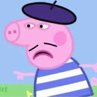 🤬 emoji я люблю свинку пеппу Telegram sticker 20 of 73