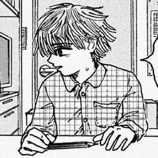 🧐 emoji boku ga shinu dake no hyakumon Telegram sticker 18 of 62