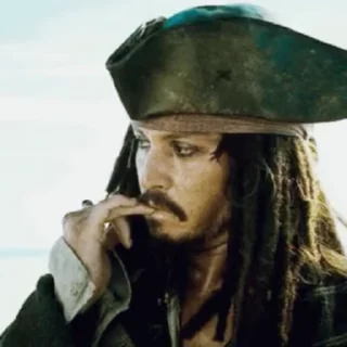 😒 emoji Captain Jack Telegram sticker 15 of 19