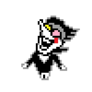😂 emoji spamton [deltarune] Telegram sticker 22 of 105