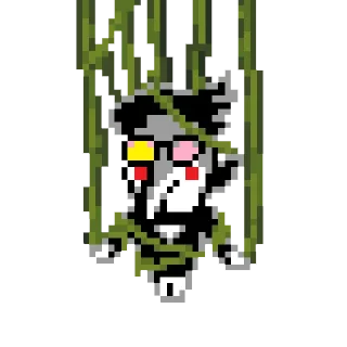 😞 emoji spamton [deltarune] Telegram sticker 24 of 105