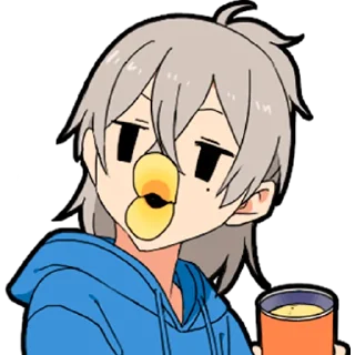 🙃 emoji Хаката-кун 2 @nyasticks Telegram sticker 12 of 25