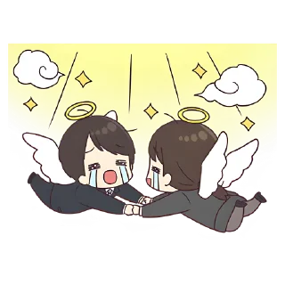 😇 emoji Деловой-кун 2 @Nyasticks Telegram sticker 19 of 41