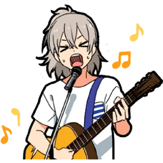 🎶 emoji Хаката-кун 2 @nyasticks Telegram sticker 13 of 25