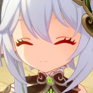 🍀 emoji `Нахида | @genshinbyevico Telegram sticker 7 of 26