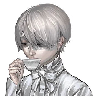 ☕ emoji Красивый мальчик @Nyasticks Telegram sticker 11 of 33