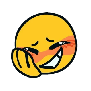 😊 emoji cute cursed emoji. Telegram sticker 21 of 91