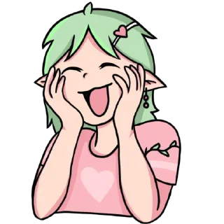 ☺ emoji Sally stick pack1 Telegram sticker 20 of 21