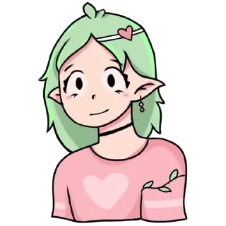 🙂 emoji Sally stick pack1 Telegram sticker 14 of 21
