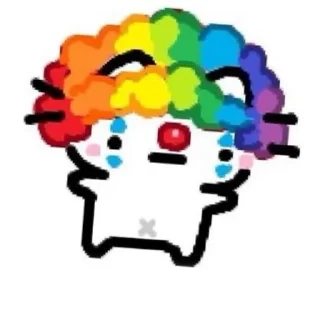 🤡 emoji Catss Telegram sticker 23 of 52