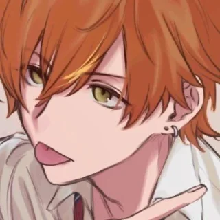 😛 emoji Акито и Тойа Telegram sticker 10 of 73