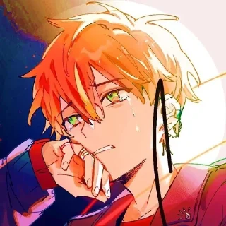 😭 emoji Акито и Тойа Telegram sticker 12 of 73