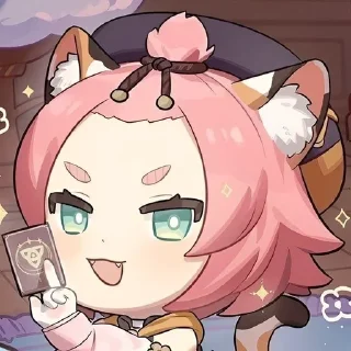 🐈 emoji Диᴏнᴏчᴋᴀ ʍиᴧᴀɯᴋᴀ. Telegram sticker 17 of 120