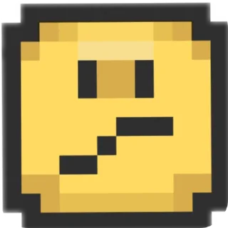 🔳 emoji Смайлы Telegram sticker 11 of 48