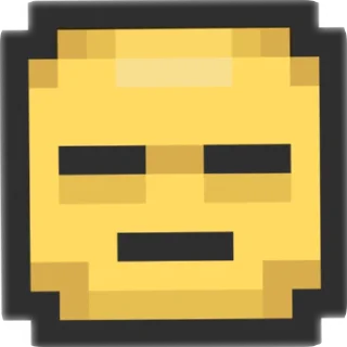 🔳 emoji Смайлы Telegram sticker 18 of 48