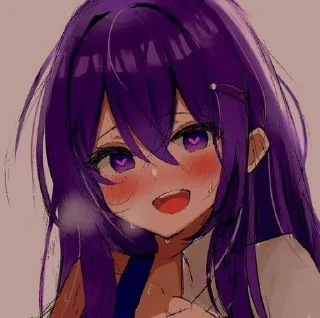 💓 emoji 💜🔪Юри🔪💜 Telegram sticker 17 of 37