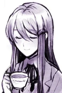 🍵 emoji 💜🔪Юри🔪💜 Telegram sticker 23 of 37