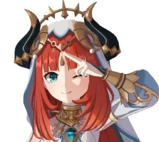 😋 emoji Nilou supremacy Telegram sticker 14 of 41