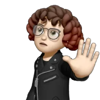 🤨 emoji Анастасия Осако Telegram sticker 15 of 91