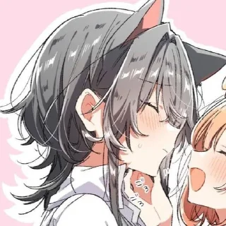 🐈‍⬛ emoji милые девочки отчима Telegram sticker 6 of 67