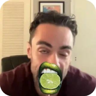 👄 emoji Настоящие hot мужчины Telegram sticker 1 of 12