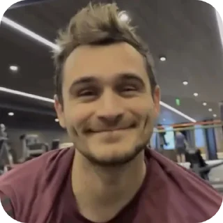 ☺ emoji Настоящие hot мужчины Telegram sticker 12 of 12