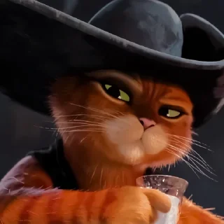 🐈 emoji 𝗣𝗨𝗦𝗦 𝗜𝗡 𝗕𝗢𝗢𝗧𝗦 @LURIsHOME Telegram sticker 6 of 79
