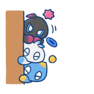 👀 emoji Sonic Cute Emoji UA Telegram sticker 23 of 40