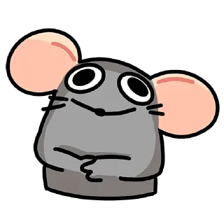 🫠 emoji Крис 🐀 by dexteroq🥷 Telegram sticker 19 of 20